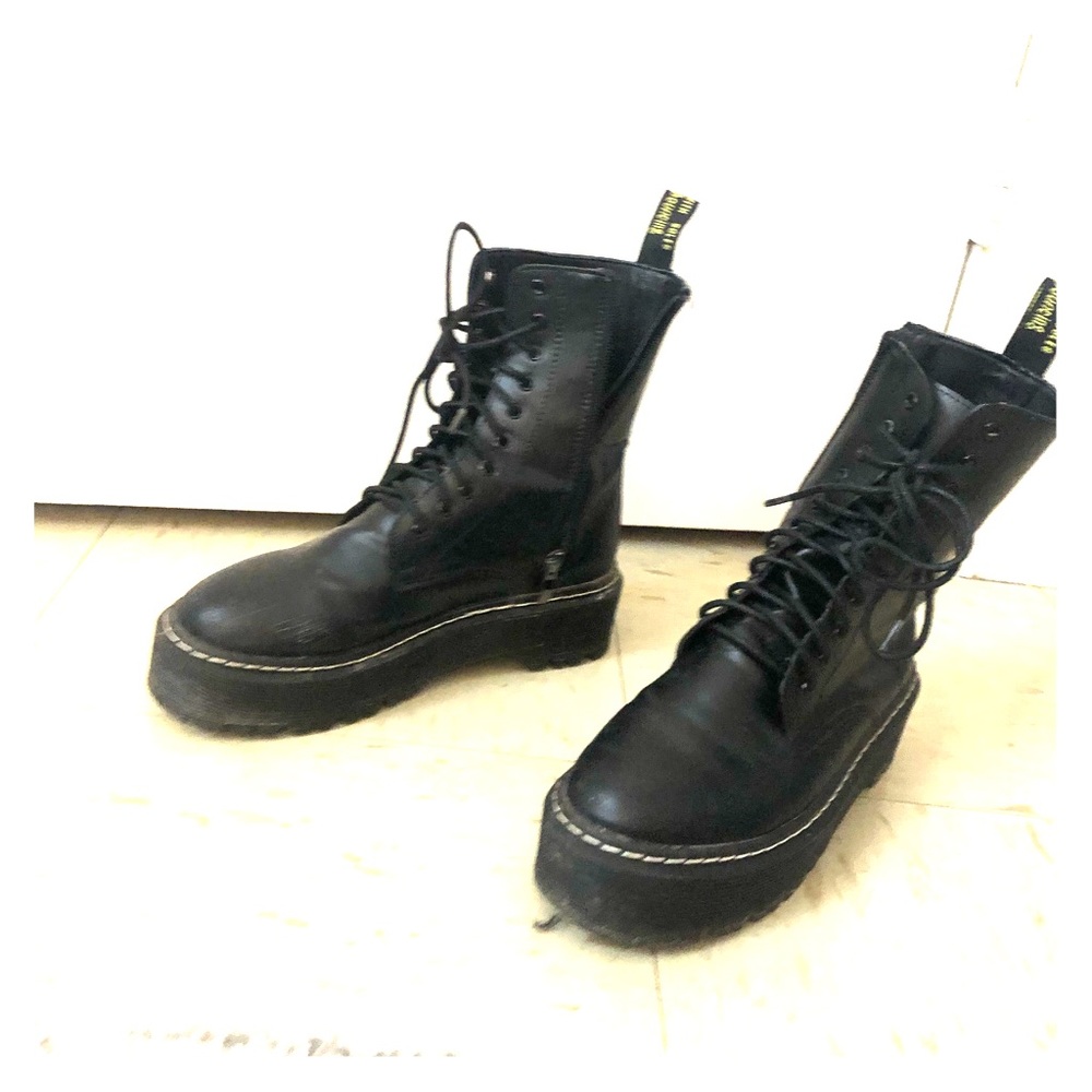 Black Combat & Moto Boots